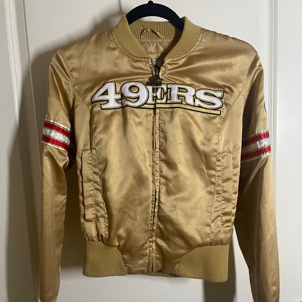 Vintage San Francisco 49ers STARTER Jacket G-III Apparel Group Size XS